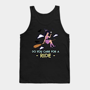 HALLOWEEN BROOM Tank Top